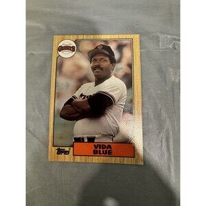 1987 Topps Vida Blue #260 San Francisco Giants | Vintage MLB Baseball Card